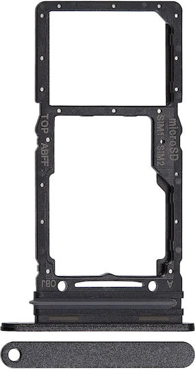 Dual SIM Kartenhalter Samsung Galaxy A26 5G A266 2025 Schwarz