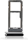 Dual Sim Card Tray Samsung Galaxy Note 8 Midnight Black