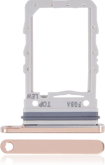 Sim Kartenhalter Samsung Galaxy Z Flip 4 5G F721 Rosa Gold