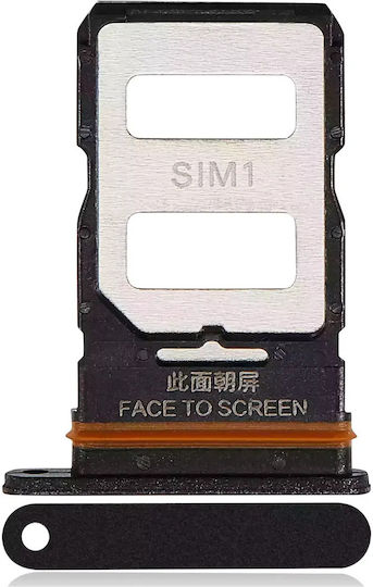 Sim Card Tray Xiaomi Redmi Note 12 Pro 5g Black