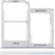 Dual Sim Card Tray Samsung Galaxy A40 A405 2019 White