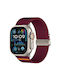 Apple Watch 42 44 45 46 49mm Xdfind Αλεξίπτωτο Λουράκι Ελαστικό Νάιλον Μωβ