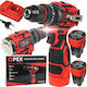 Opex Tools OPX28036 Mașină de Găurit Cu Percuție Cu Baterie Brushless 16.8V 2x1.5Ah
