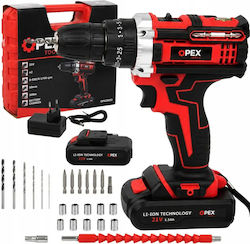 Opex Tools OPX28033 Percussive Drill Driver 21V 2x1.5Ah Opex Tools OPX28033 Percussive Drill Driver 21V 2x1.5Ah