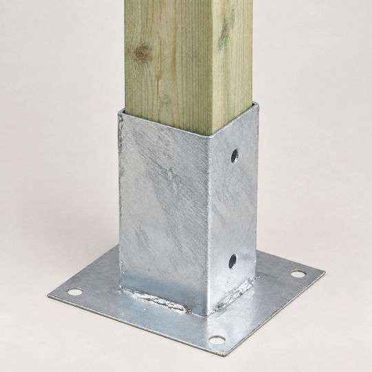 Showood Basis Für Gartenpergolen-Zubehör Aus Holz 15x10.1cm