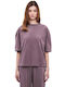Bluza Damă Oversized Tricou Violet