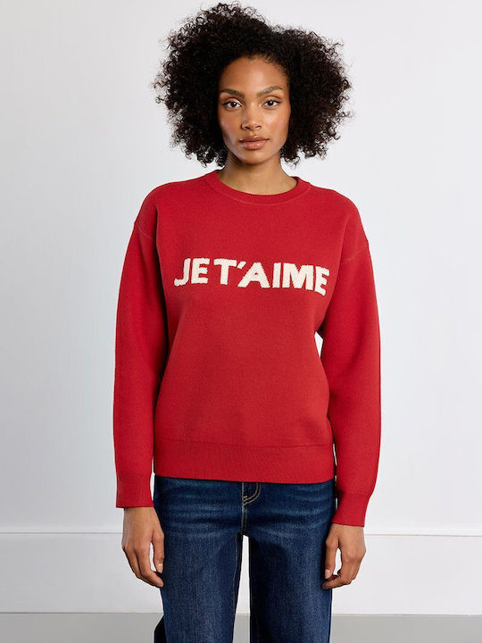 Women's Red Sweater