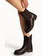 Damen Chelsea-Stiefel Braun