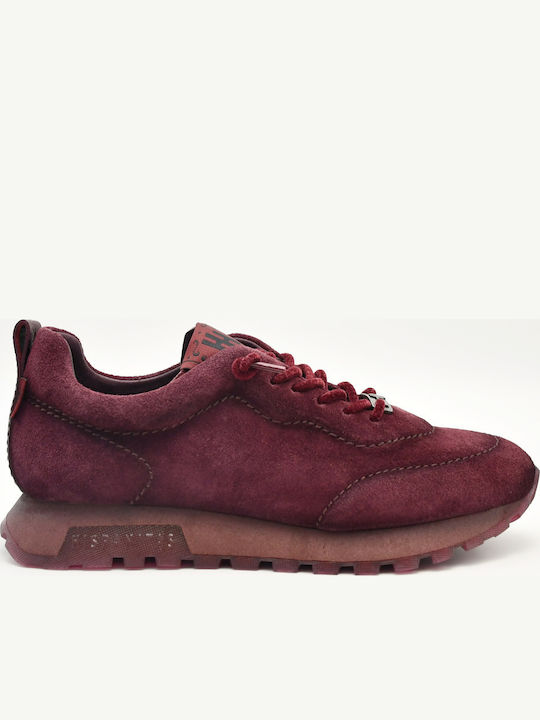 Hispanitas Damen Sneakers Burgundisch