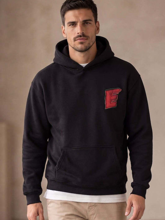 Hooded Black Sweatshirt