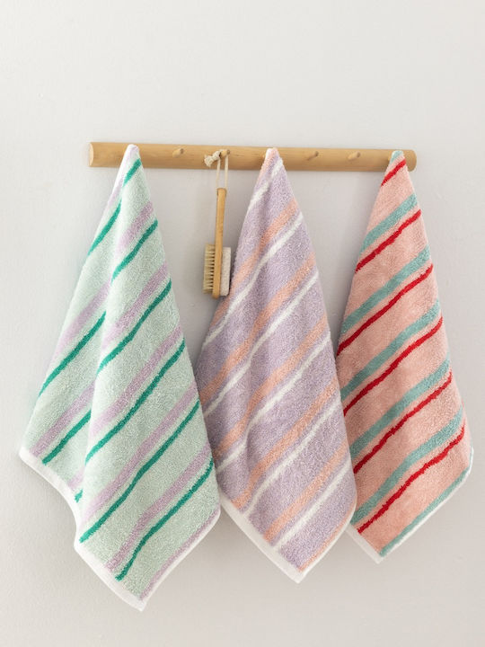 Palamaiki Face Towel Strip 50x90cm Lilac
