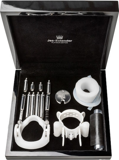 Jes Extender BDSM Kit σε Ασημί Χρώμα