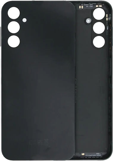 Rückseitiges Glas für Samsung Galaxy A14 5G A146 2023 Service Pack Schwarz