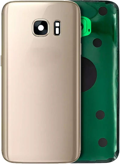 Back Cover Glass Kameraobjektiv Samsung Galaxy S7 Service Pack Gold Platinum