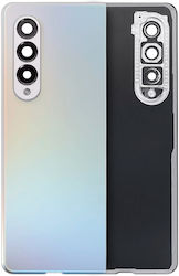 Back Cover Glass Camera Lens Samsung Galaxy Z Fold 3 5g Aftermarket Plus Phantom Silver