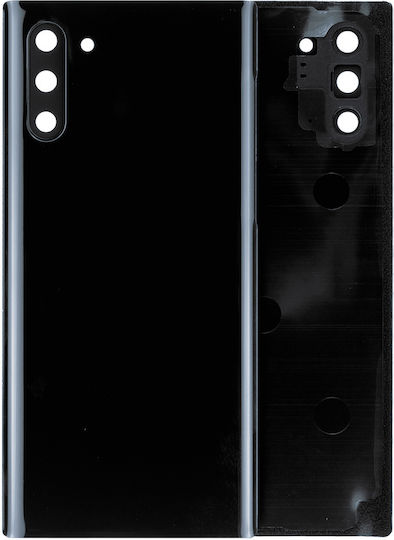Задно Стъкло Капак Обектив Камера Samsung Galaxy Note 10 Сервизен Пакет Aura Черен