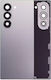 Back Cover Glass Camera Lens Samsung Galaxy Z Fold 6 5g Aftermarket Plus Silver Shadow