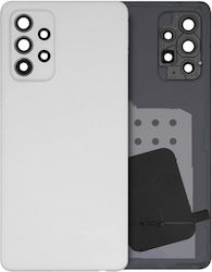 Back Cover Glass Camera Lens Samsung Galaxy A52s A528 2021 Service Pack Awesome White Back Cover Glass Camera Lens Samsung Galaxy A52s A528 2021 Service Pack Awesome White