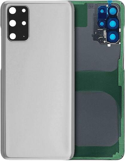 Geam Spate Capac Lentilă Cameră Samsung Galaxy S20 FE Pachet Service Alb Nori