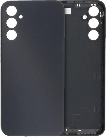 Rückseitiges Glas für Samsung Galaxy A14 4G A145 2023 Service Pack Schwarz