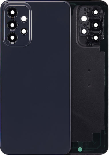Sticlă Spate Samsung Galaxy A23 A235 2022 Aftermarket Plus Negru