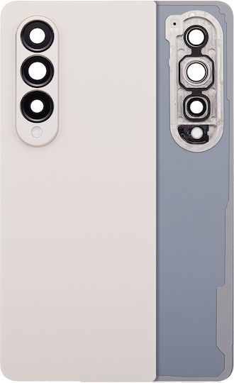 Sticlă Capac Spate Lentilă Cameră Samsung Galaxy Z Fold 4 Pachet Service Bej