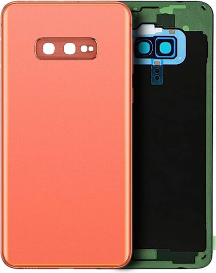 Back Cover Glass Camera Lens Samsung Galaxy S10e Service Pack Flamingo Pink