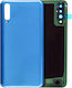 Rückseitiges Glas mit Kleber Samsung Galaxy A50 A505 2019 Blau