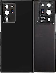 Rückseitiges Glas Kameralinse Samsung Galaxy Note 20 Ultra Ohne Logo Aftermarket Plus Mystisch Schwarz