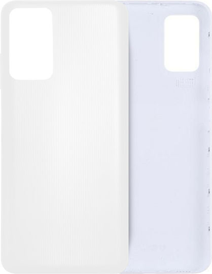 Back Cover Glass Samsung Galaxy A03s A037m 2021 Service Pack White