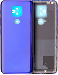 Rückseitiges Glasabdeckung Motorola Moto G9 Play Xt2083 2020 Saphirblau Rückseitiges Glasabdeckung Motorola Moto G9 Play Xt2083 2020 Saphirblau