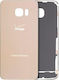 Rückseitiges Glas Samsung Galaxy S6 Edge Verizon 4G Service Pack Gold