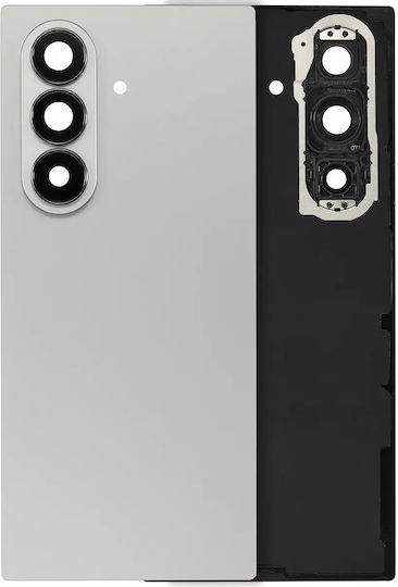 Back Cover Glass Camera Lens Samsung Galaxy Z Fold 7 5g No Logo Aftermarket Plus Silver Shadow