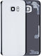 Back Cover Glass Kameraobjektiv Samsung Galaxy S7 Edge Kein Logo Aftermarket Plus Silber