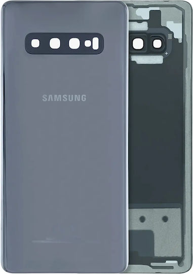 Sticlă Spate Samsung Galaxy S10 Plus Pachet Service Ceramic Negru