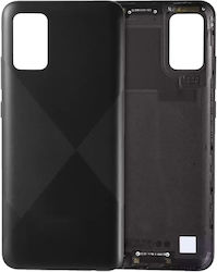 Back Cover Glass Samsung Galaxy A02s A025 2020 Service Pack Black Back Cover Glass Samsung Galaxy A02s A025 2020 Service Pack Black