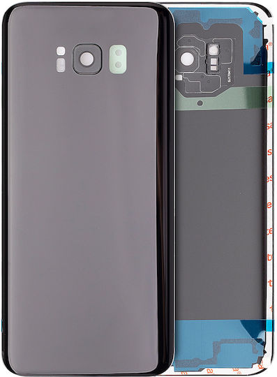 Back Cover Glass Camera Lens Samsung Galaxy S8 Plus Service Pack Midnight Black