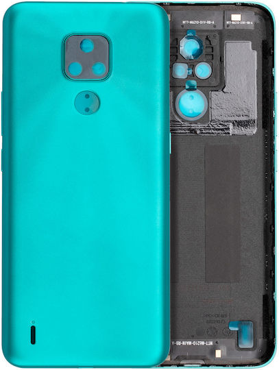 Back Cover Glass Motorola Moto E7 Xt2095 2020 Aqua Blue