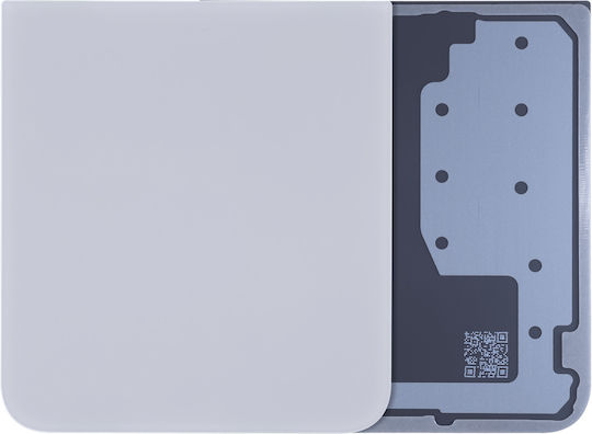Rückseiten-Glas Für Samsung Galaxy Z Flip 6 5G Service Pack Weiß