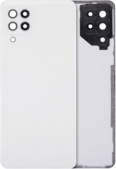 Back Cover Glass Camera Lens Samsung Galaxy A22 4g A225 2021 Service Pack White