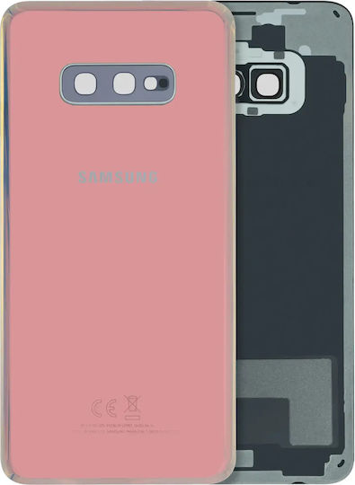 Sticlă Spate Carcase Telefoane Mobile Samsung Galaxy S10e Service Pack Prism Argintiu