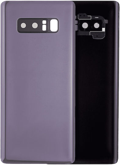 Задно Стъкло Капак Обектив За Камера Samsung Galaxy Note 8 Без Лого Следпродажбен Плюс Орхидеен Сив