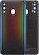 Back Cover Glass Camera Lens Compatible Samsung Galaxy A40 A405 2019 Aftermarket Plus Black