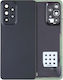 Back Cover Glas Kameraobjektiv Samsung Galaxy A33 5G A336 2022 Service Pack Schwarz