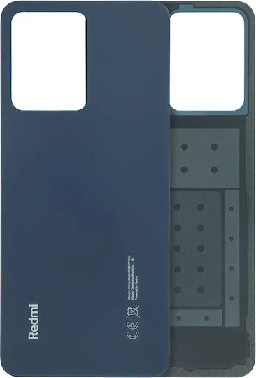 Back Cover Glass Xiaomi Redmi Note 12 4g Service Pack Onyx Gray