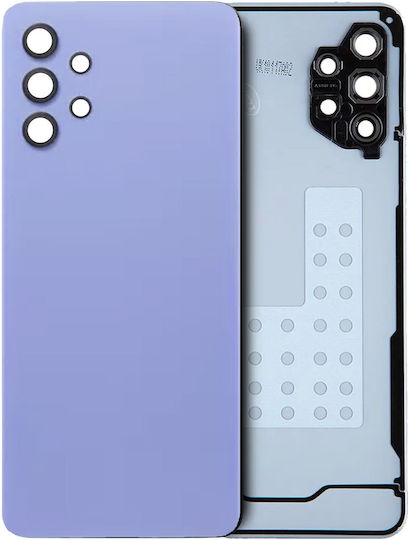 Rückseitiges Glas Kameraobjektiv Samsung Galaxy A32 5G A326 2021 Service Pack Tolles Lila