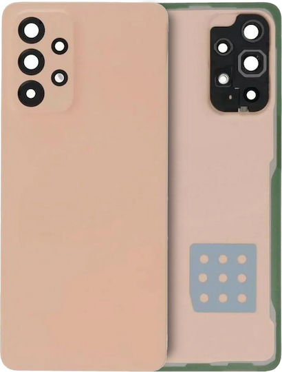 Back Cover Glass Camera Lens Samsung Galaxy A33 5g A336 2022 Service Pack Peach