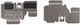 Cowling Halter Batteriekontaktbereich iPhone 17 Pro Echtes OEM Packung 10