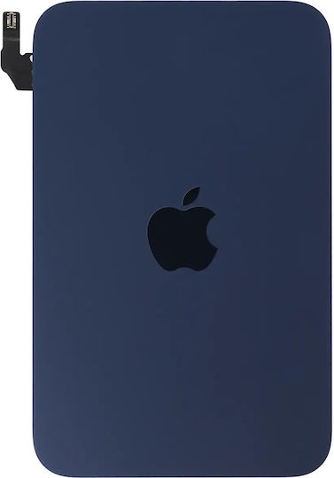 Sticlă Spate Cu Magsafe Magnet Și Nfc Iphone 17 Pro Max Service Pack Albastru Închis