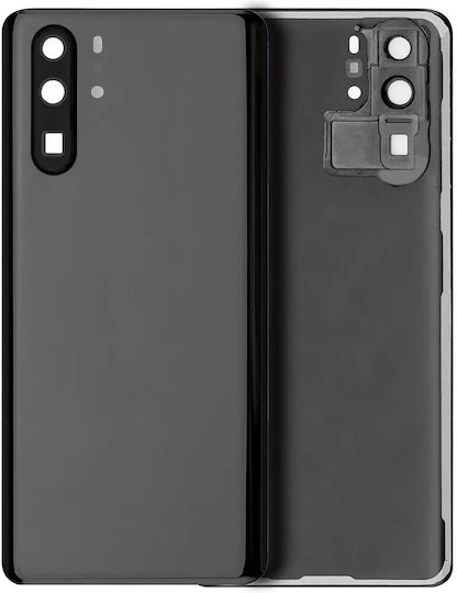 Back Cover Glass Camera Lens Huawei P30 Pro Black